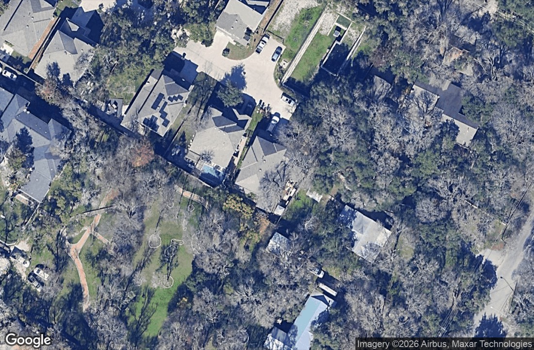 Satellite view of the property